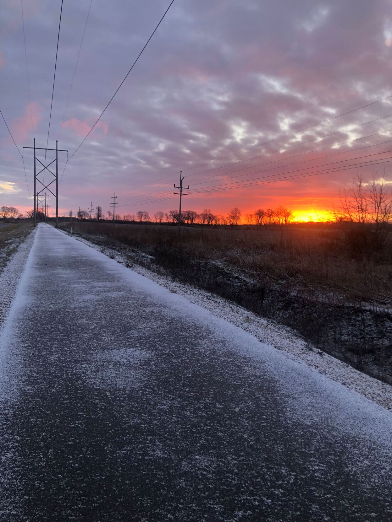 Loxa road bike trail.